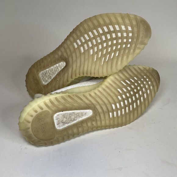 Adidas Yeezy Boost 350 V2 Cream White Shoes - Picture 8 of 9